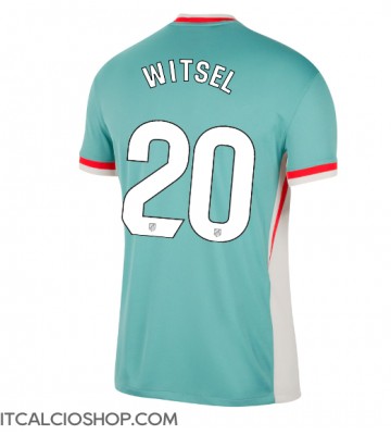 Atletico Madrid Axel Witsel #20 Seconda Maglia 2024-25 Manica Corta